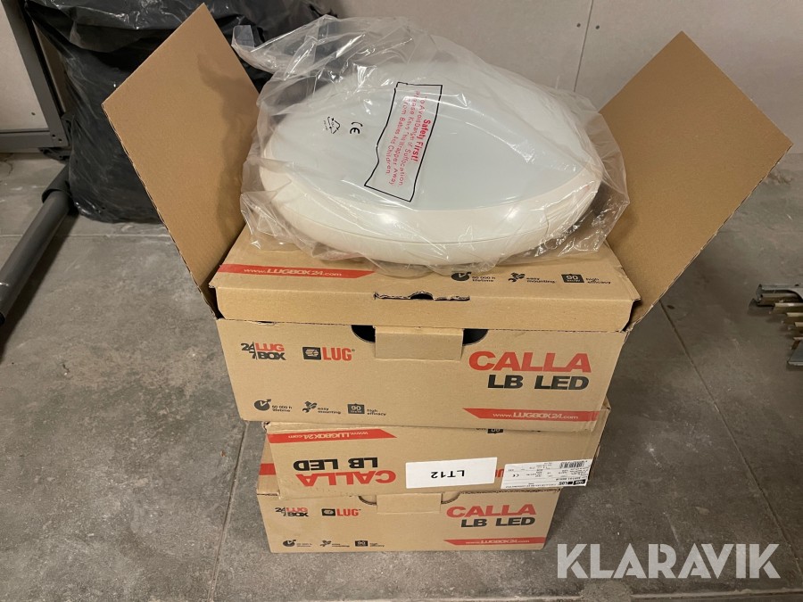 Plafonder Calla LB LED 3 st