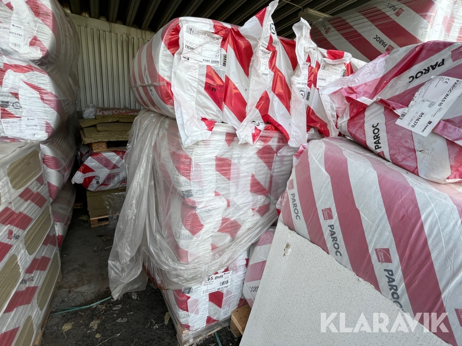 Isolering Paroc 195mm 455x1220mm, Jönköping, Klaravik auktio