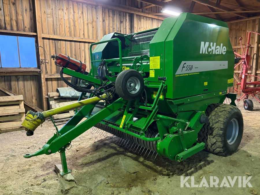 Rundbalspress McHale F550