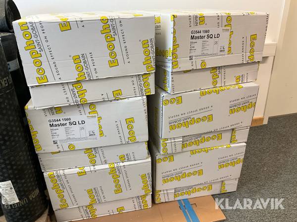 Akustiktak Ecophon Saint-Gobain Master SQ LD ljudabsorbent