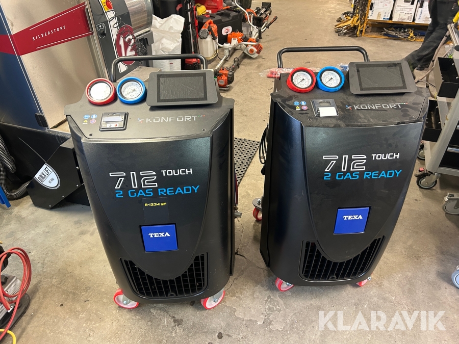 AC-påfyllare Texa 712 touch