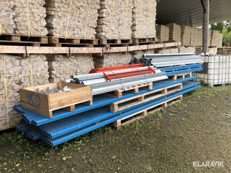 Djuplagringsställ / Pallställage 