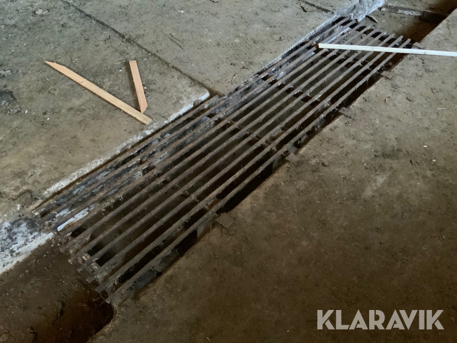 Ränngaller till gödselränna