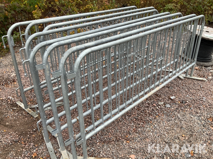 Avstängningsstaket 8st