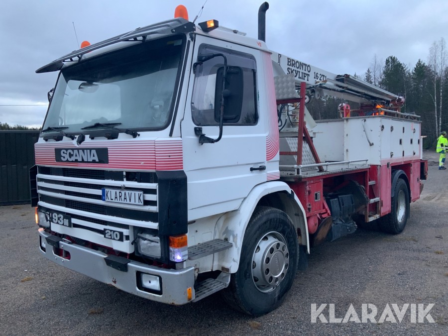 Lastbilsmonterad skylift Scania G93mL 4X2 42
