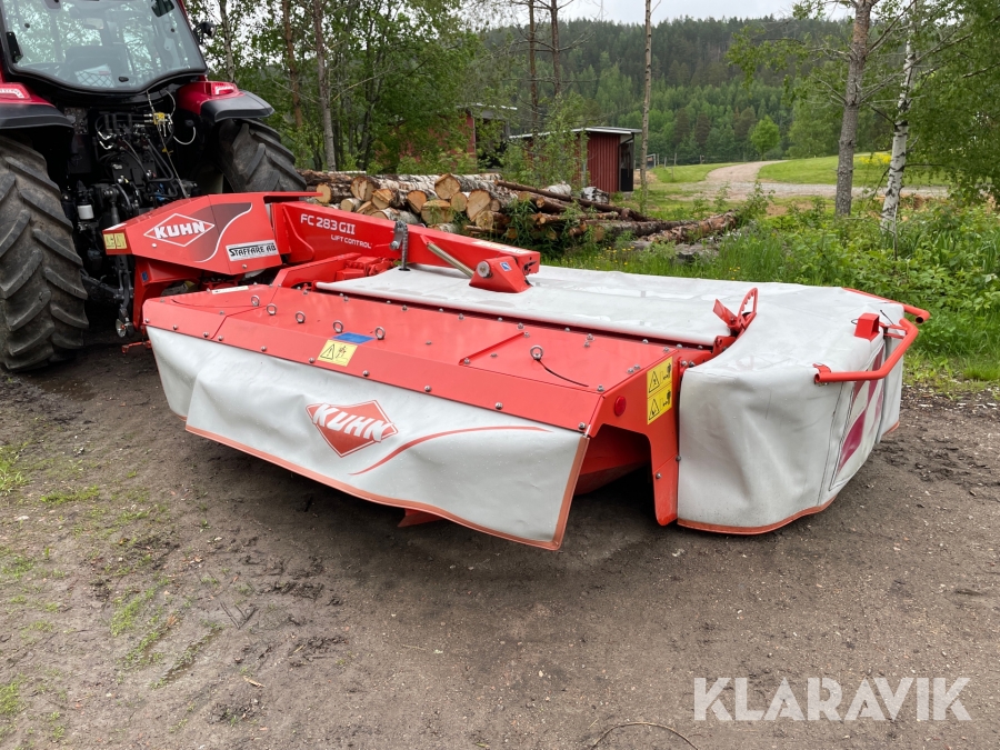 Slåtterkross Kuhn FC283 Gll lift control