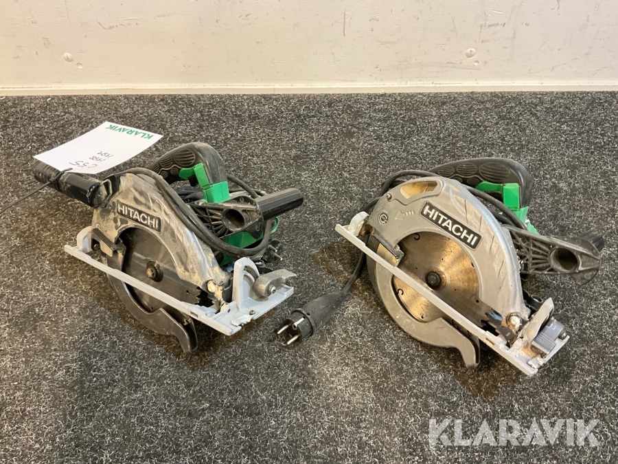 Cirkelsåg 2st Hitachi C 6BUY