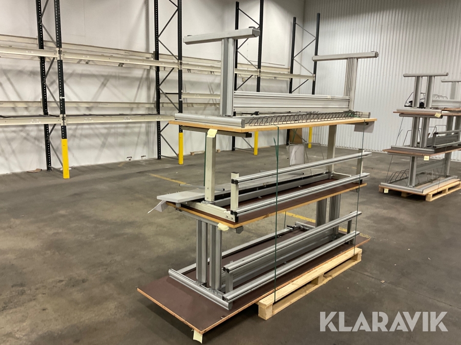 Packbord / Arbetsbord   höj och sänkbar 3st