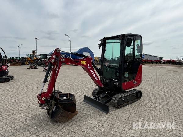 Grävmaskin Yanmar SV15VT med 3st skopor