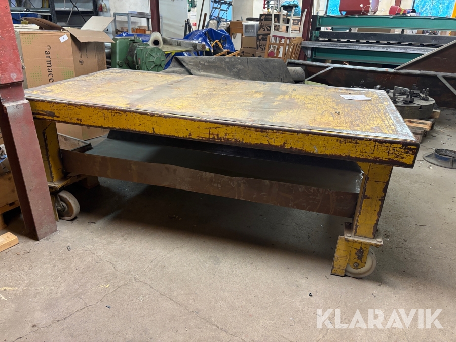 Svetsbord / Rullbord på hjul