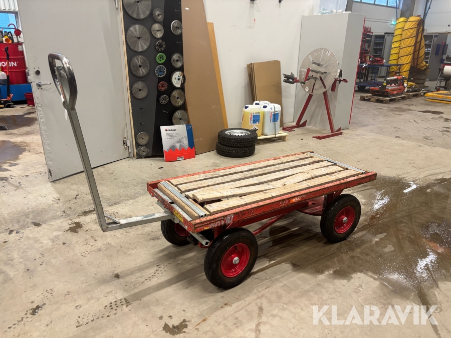 Fyrhjulsvagn, höj & sänkbar Starke Arvid 0,9 m