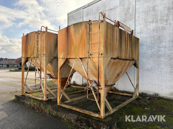 Betongsilos AHLM TB10-S 2 st