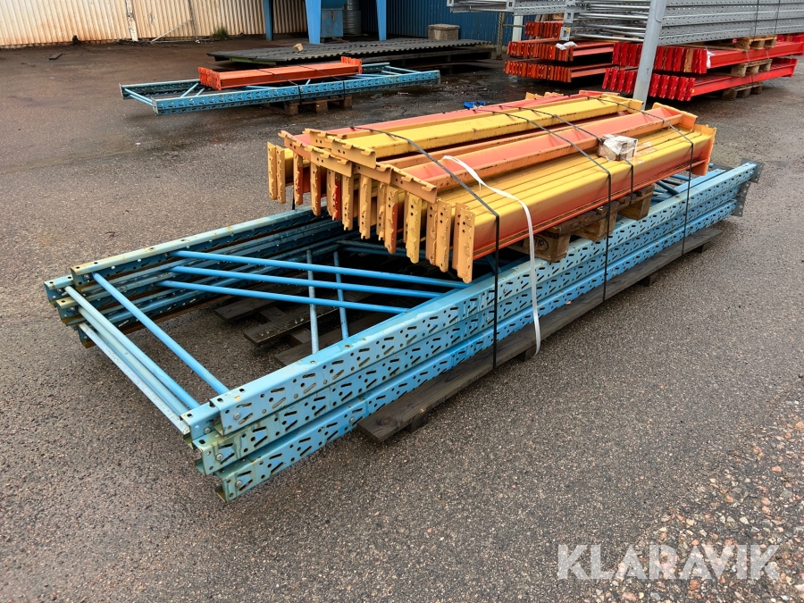 Pallställ   3,5m gavlar