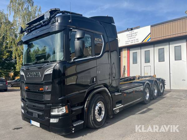 Lastväxlare/Krokbil Scania R520 V8