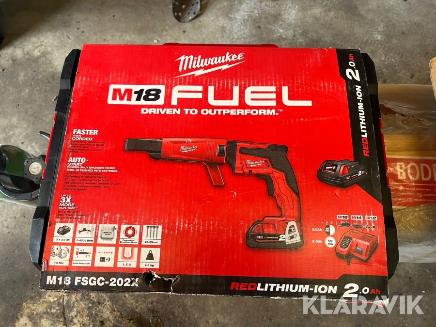 Automatskruvdragare Milwaukee M18 FSGC-202X