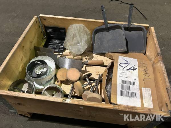 Hålsågar, murarslevar, borr, borstar 