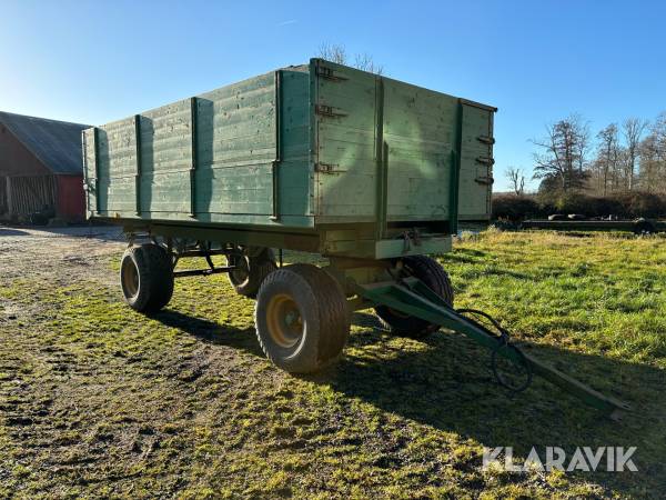 Spannmålskärra Bredöl 3-vägstipp bromsad