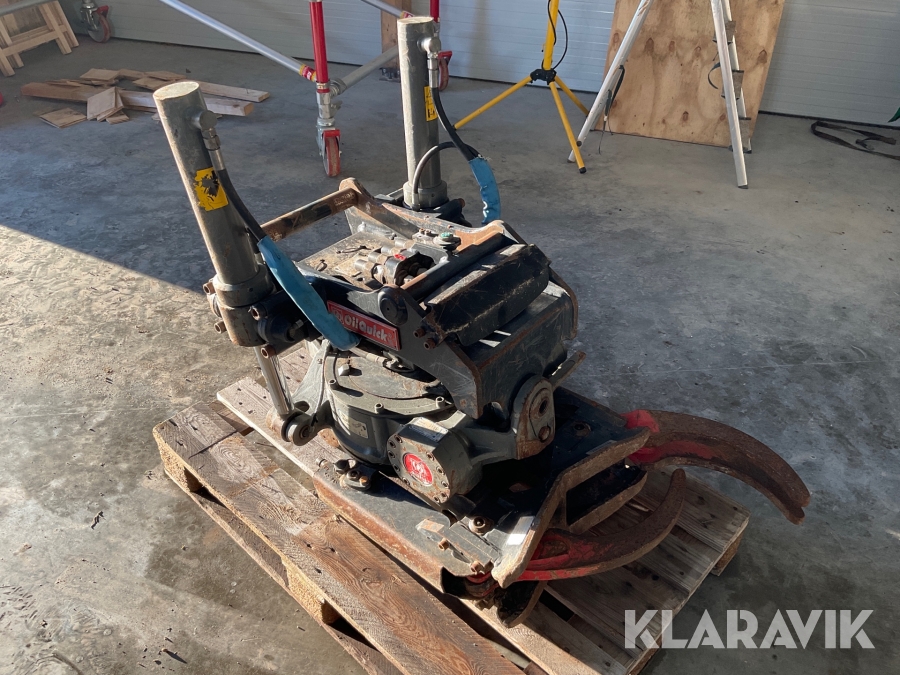 Tiltrotator Indexator / Oilquick RT40B / OQTR40 med oilquickfäste och gripkassett