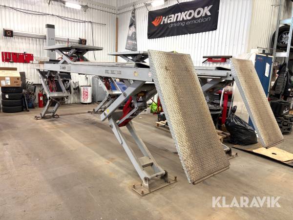 Körbanelyft Omer Kar 45 med hjulinställning