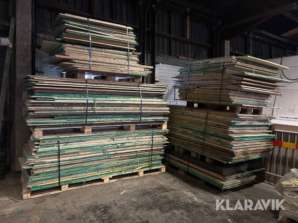 Plywood 6 pallar