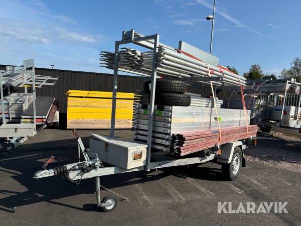 Ställningsvagn NORDIC CARTRAILER 1300