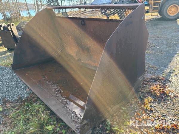 Snöskopa hemmabyggd 2450mm