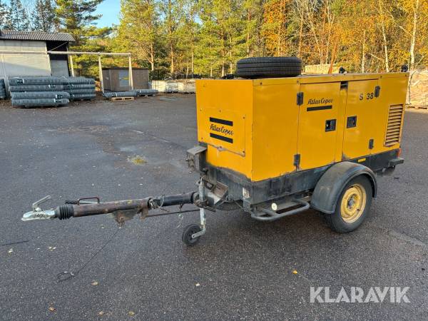 Elverk Atlas Copco QAS38