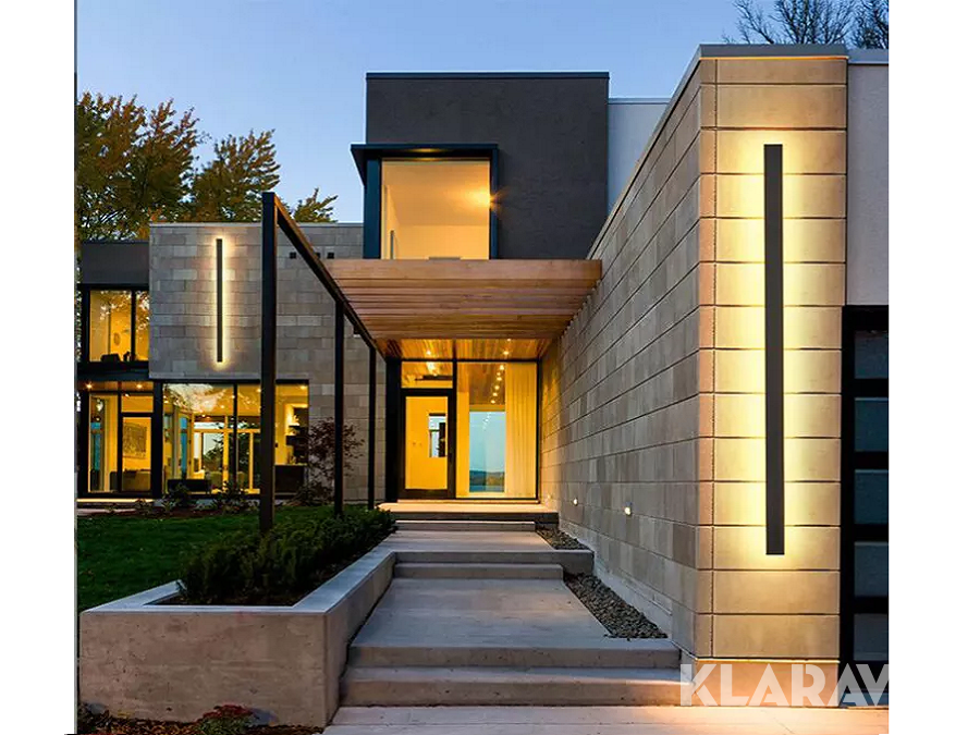 LED Väggbelysning 4st Epistar