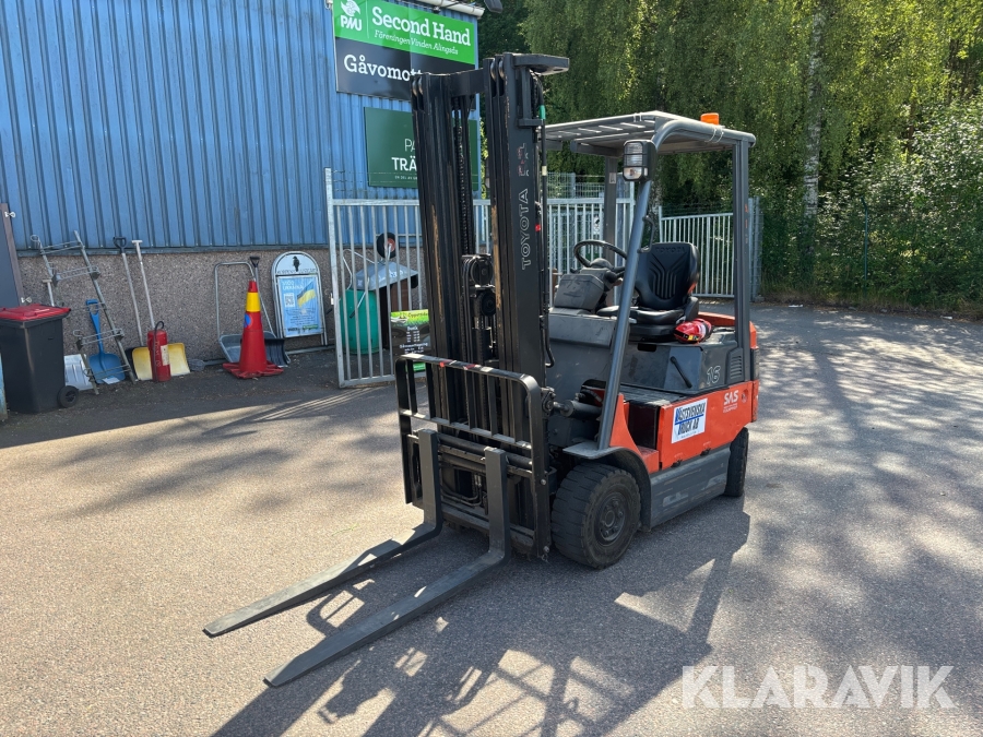 Motviktstruck Toyota 7FBMF16