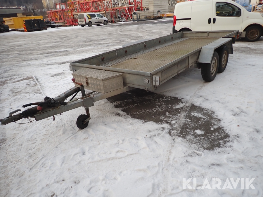 Personbilssläp VBKR Boggie kärra