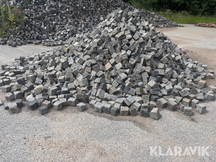 Smågatsten Svensk 8/11 Mix - Totalt cirka 10 ton