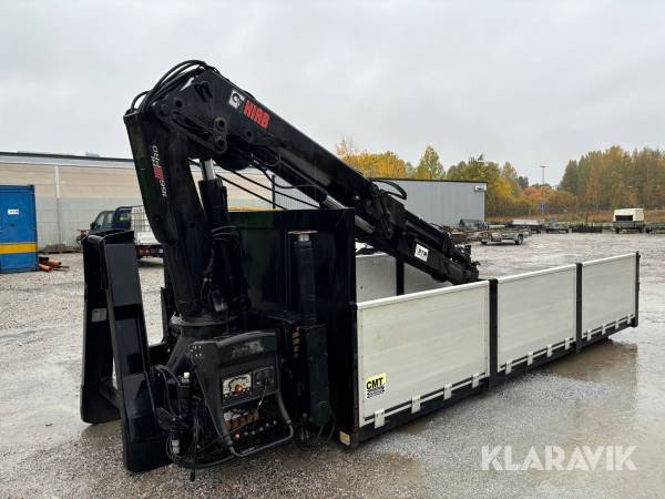 Kranflak CMT/HIAB 166E-4 Hipro 10 m3