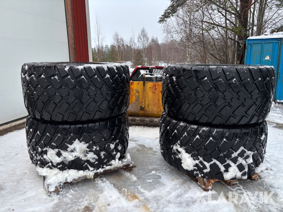 Entreprenaddäck Leao Flo-Max 4 st