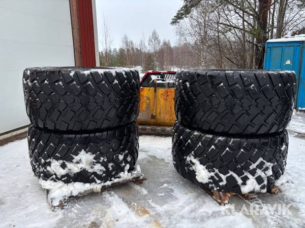 Entreprenaddäck Leao Flo-Max 4 st