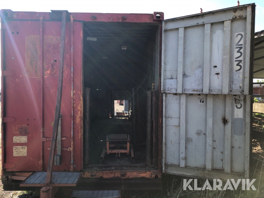 Klaravik Auktioner Container med hjul