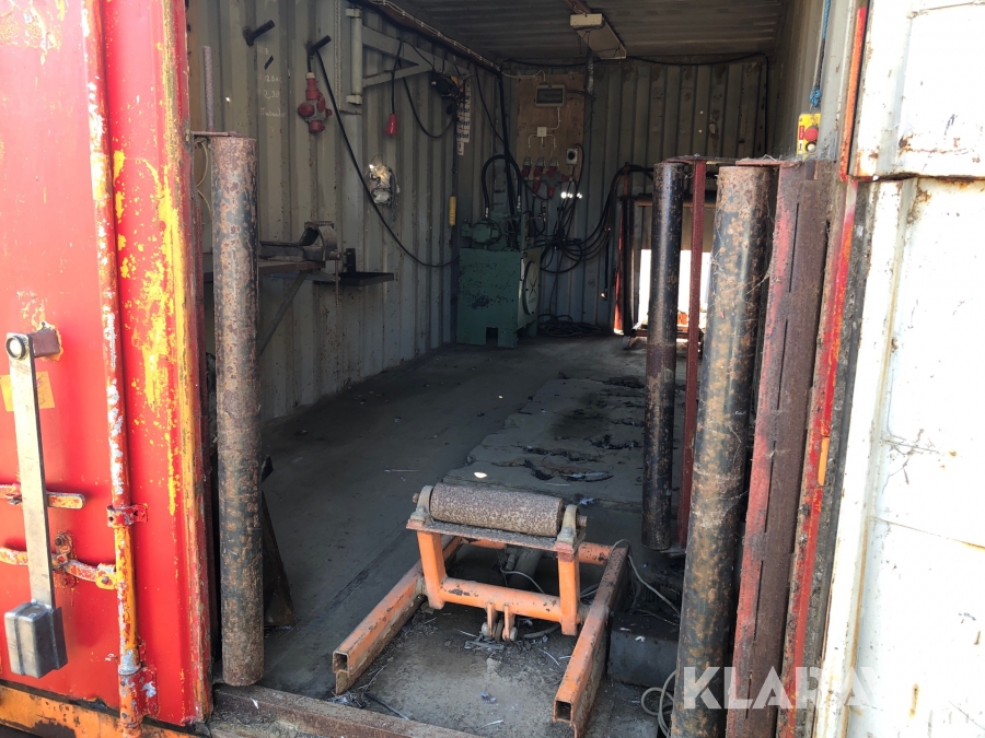 Klaravik Auktioner Container med hjul