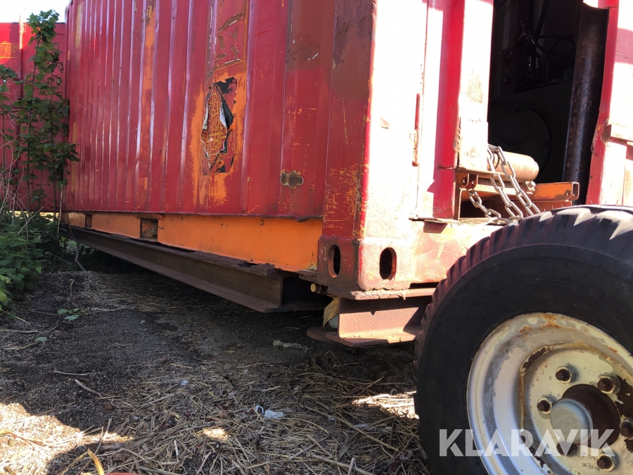 Klaravik Auktioner Container med hjul