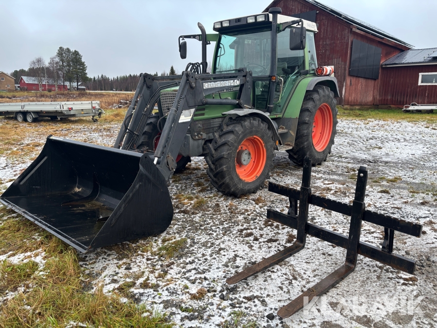 Traktor Fendt Farmer 309 C med lastare och redskap