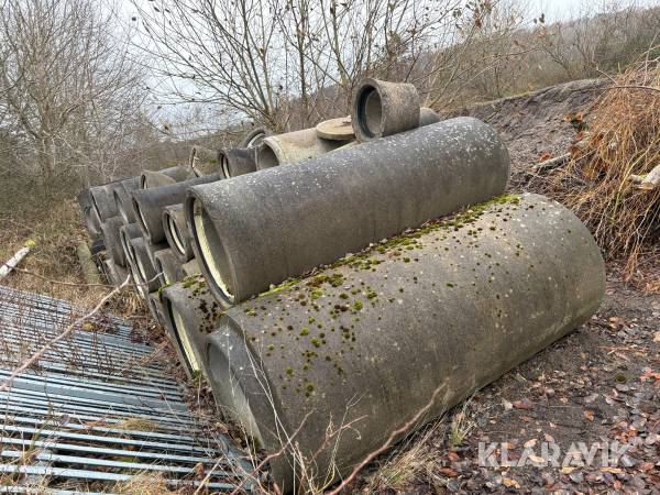 Parti med betongrör