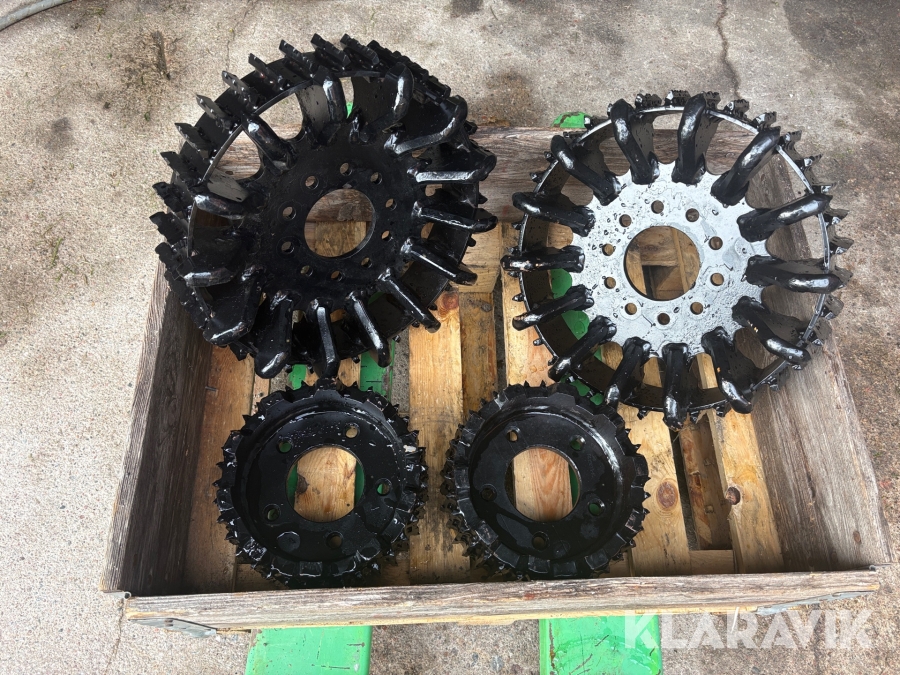 Matarhjul till John Deere H414 skördaraggregat