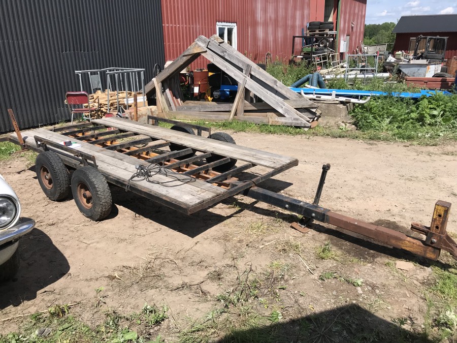 Transportvagn till traktor / skogsmaskin