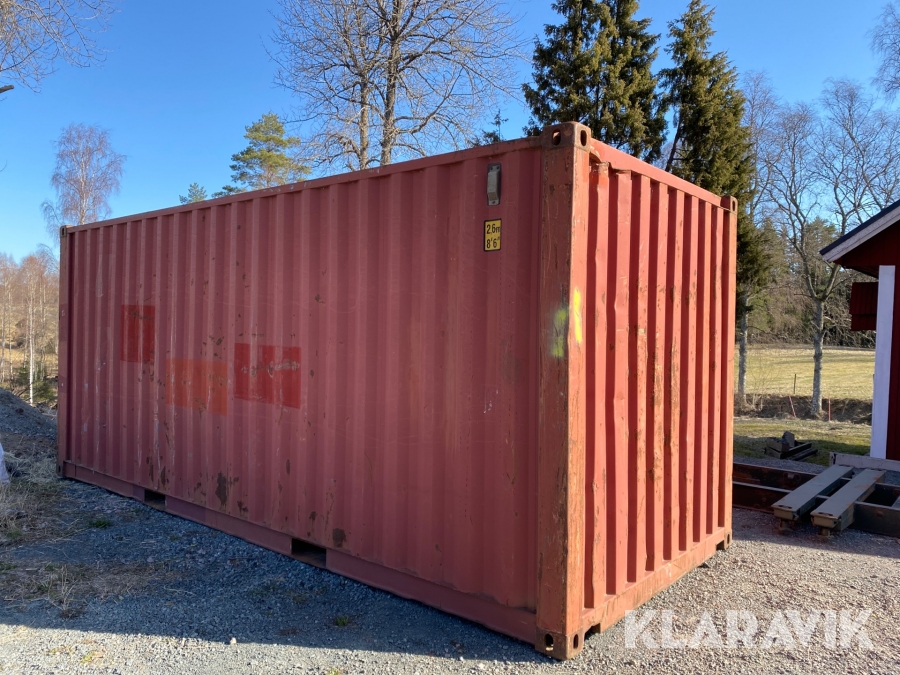 Sjöcontainer 20 fot