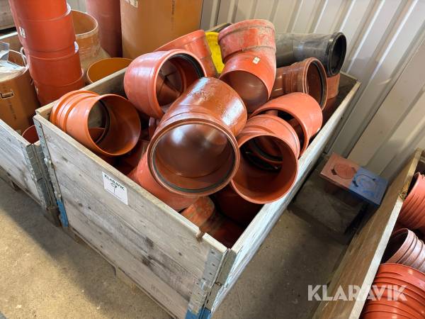 Diverse PP-böjar 200 mm