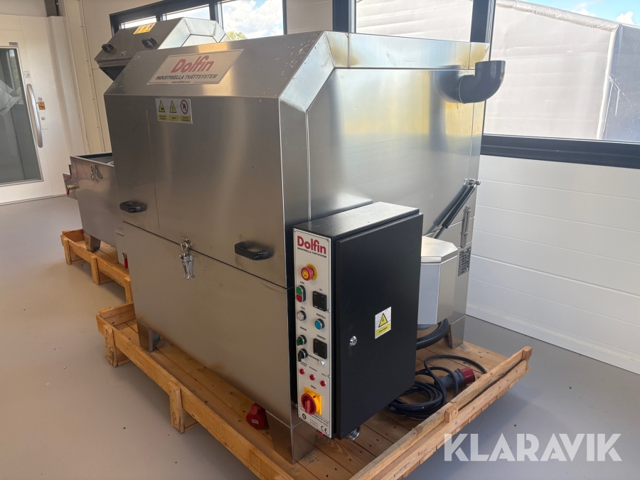 Industritvättmaskin/ reservdelstvätt Dolfin LYM 1150 med oljeseparator