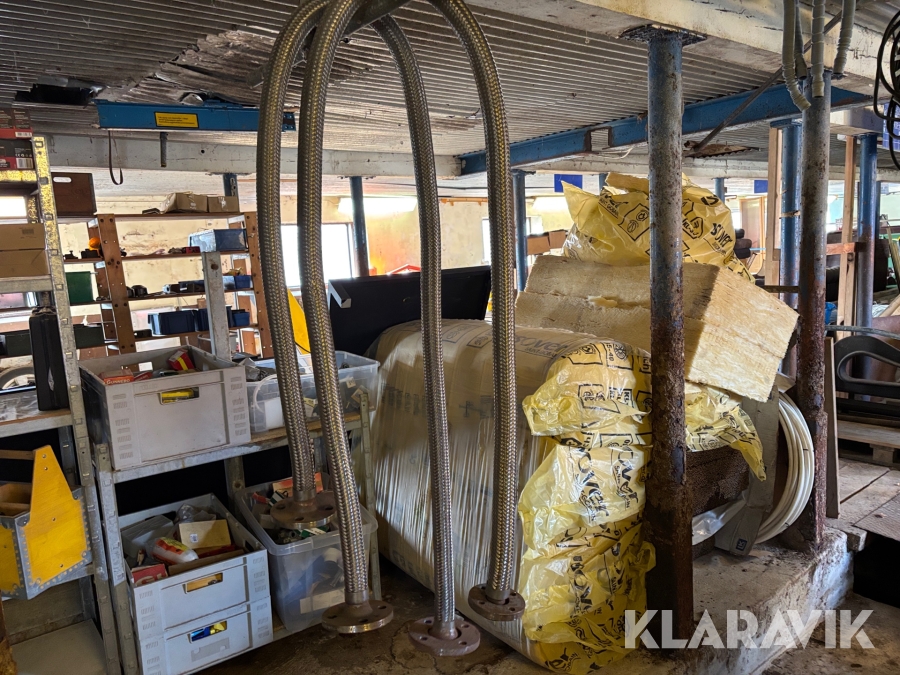 Rostfria tryckslangar 2 st