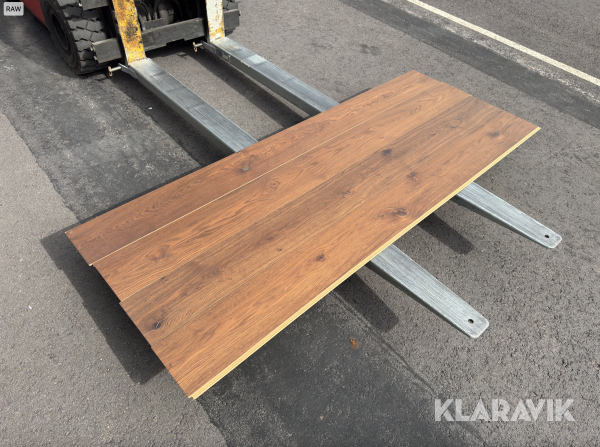 Klickgolv Härdad Ek Medium Smoked, 174 kvm 5G, XL, 1-stav