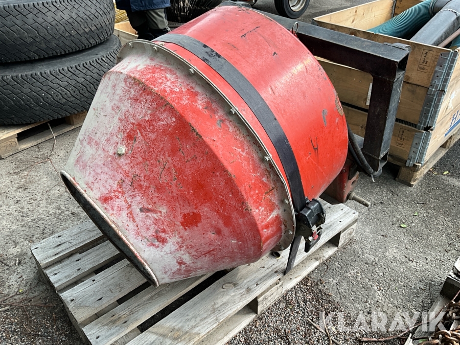 Cementblandare MI ER 80 Trima/SMS, hydrauldriven