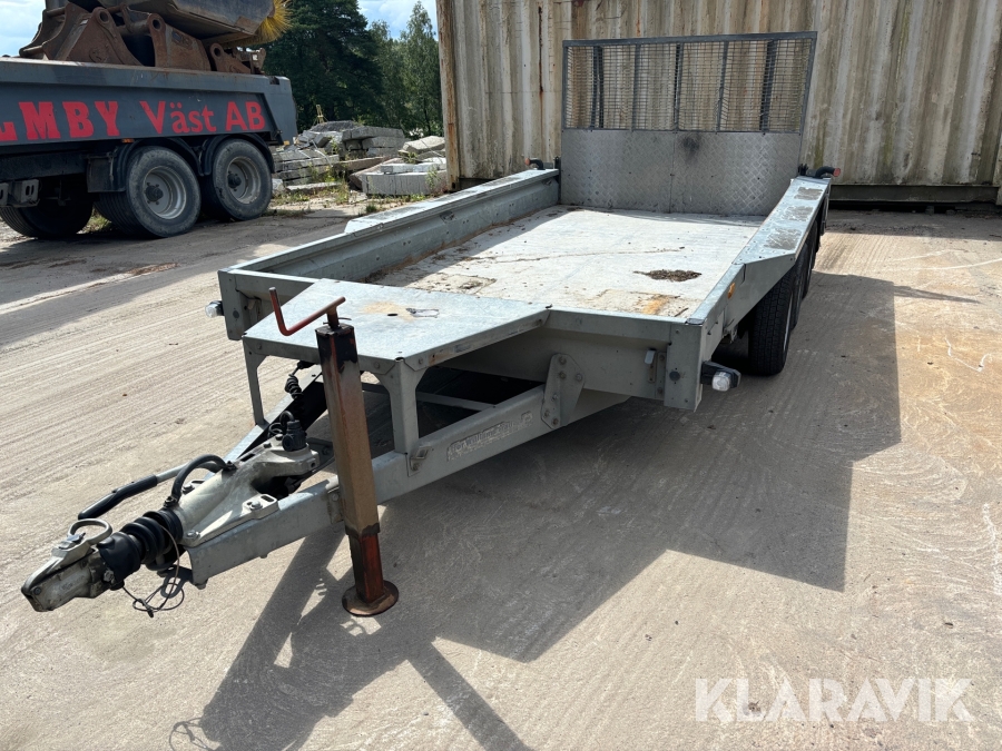 Släpvagn Ifor Williams Trailer GX126-3 med ramp