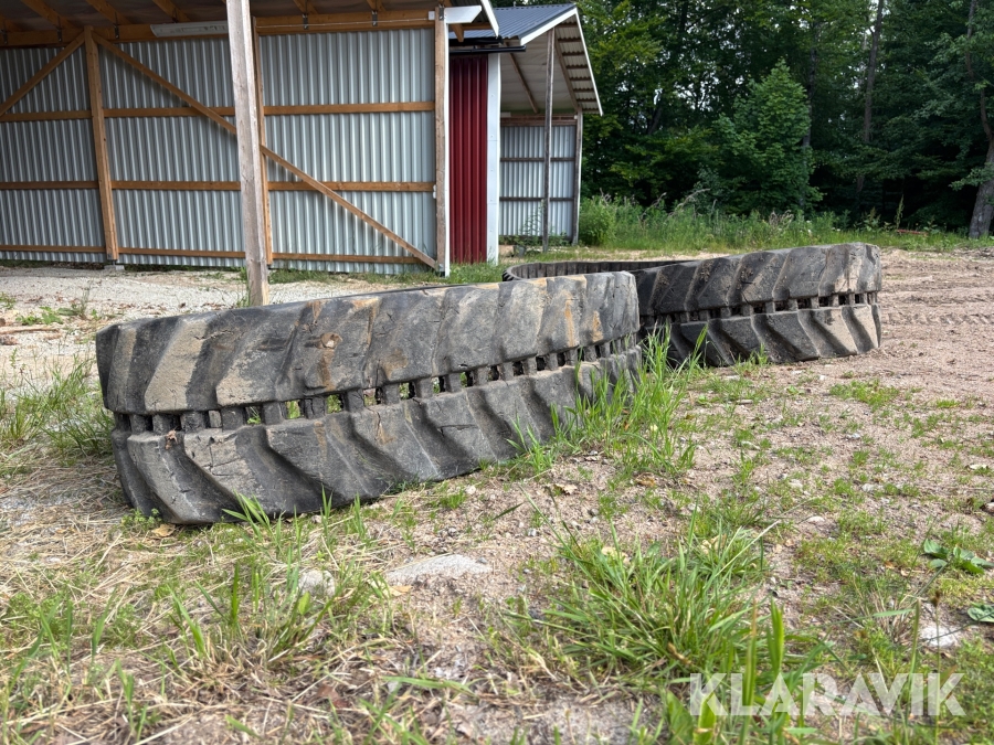 Band till Grävmaskin ITR Rubber Tracks 2 st