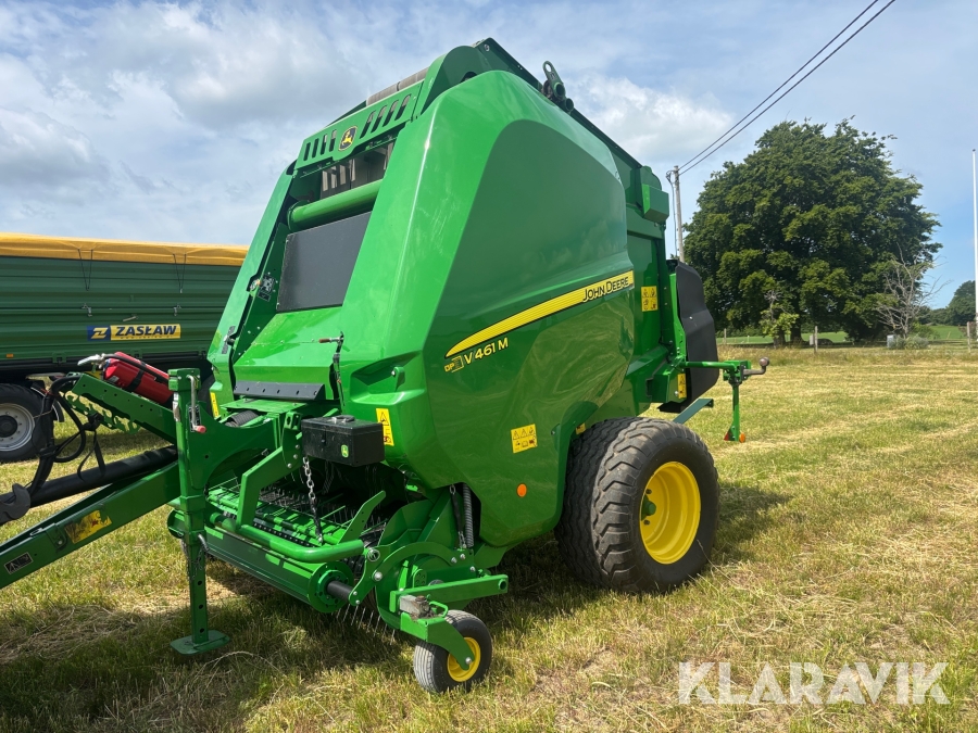 Rundbalspress John Deere V461M